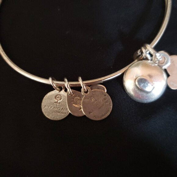 Alex and Ani Topaz Birthstone Charm  November bracelet Bangle  Mickey Mouse  348 - Picture 3 of 5